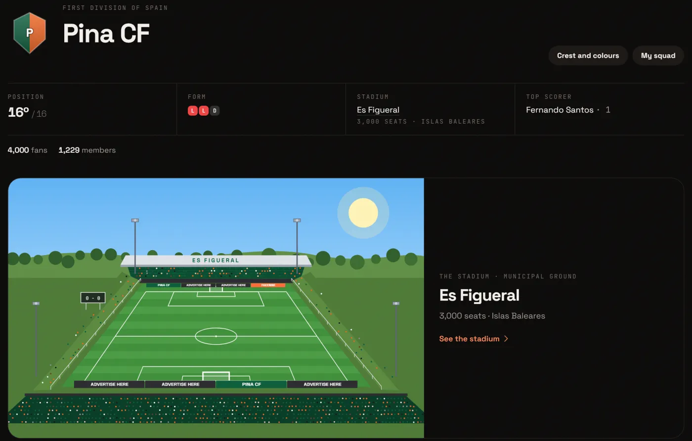 Fans, members and club history